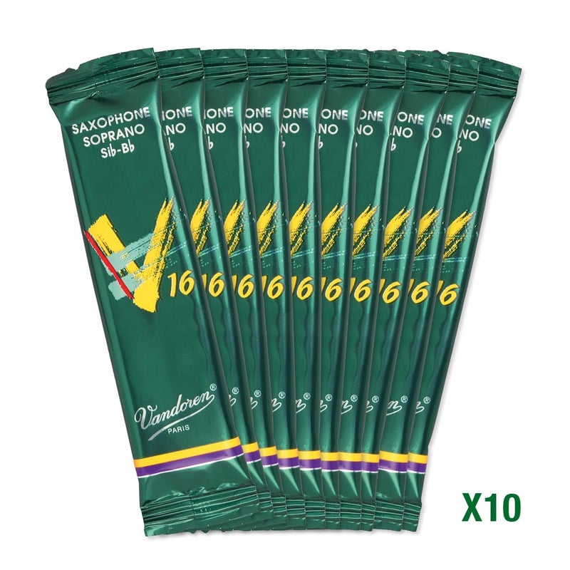 Vandoren SR712 Soprano Sax V16 Reeds Strength 2; Box of 10 - Image 3
